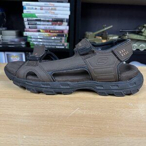 Skechers Relaxed Fit Memory Foam 360 Sandals Brown Men’s Size 11 SN 64487